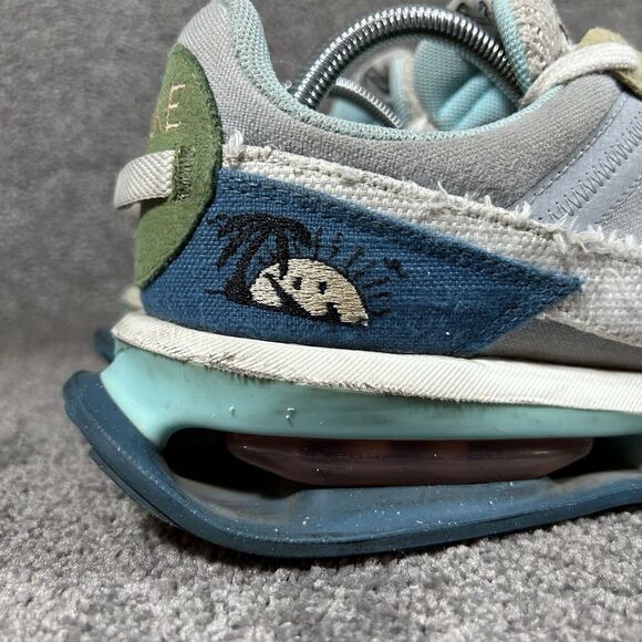 Nike Air Max Pre-Day SE Low Sun Club Men’s Size 10.5 Wolf Gray Rift Blue Shoes - Picture 2 of 12